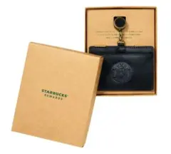 【新品未開封】Starbucks　リサイクルレザーIDカードホルダー