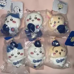 ちいかわ MLB ドジャース カブス マスコット 6種コンプリート