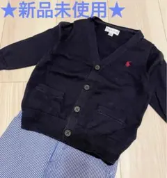 ★最終値下げ★即日発送★18M★未着用★ラルフローレン★定番ニットカーディガン