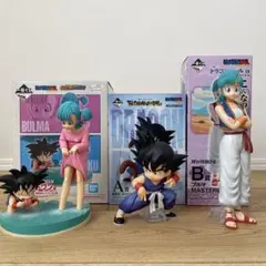 ドラゴンボール　一番くじ　孫悟空　ブルマ　フィギュア　まとめ売り