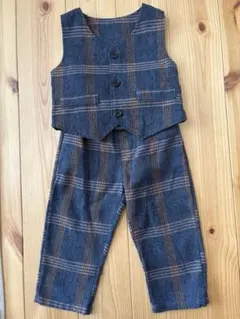 キッズ フォーマル ベストとパンツセット