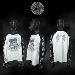 新品未開封 KRY×GALFY 大萌袖ロングTシャツ ブラックホワイト 新品未開封】KRY×GALFY 大萌袖ロングTシャツ ブラックホワイト - メルカリ