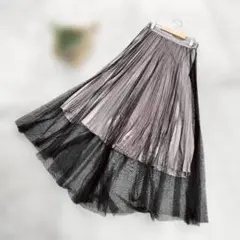 B2407【ミスティウーマン】スカート/レース/上品/フェミニン/Fのサムネイル