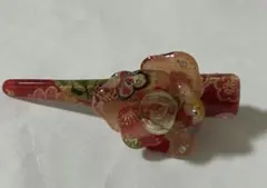 ヘアクリップ　和柄