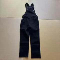 ブラックデニム サロペット オーバーオールのサムネイル