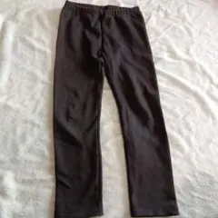 UNIQLO キッズ レギンス 裏起毛 110cm 黒