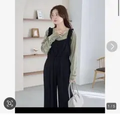 新品　kastane フリルサロペット&チュールTEE