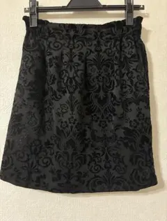 FOREVER21ブラックレディースタイトスカート膝上丈S美品ミニスカート