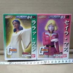 GUNDAM フィギュア ララァ・スン セイラ・マス セット