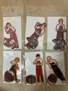 ハイキュー!! meiji オリジナルステッカー 6種セット