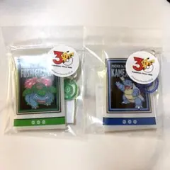 포켓몬 3COINS ミニポーチ フシギバナ カメックス