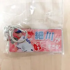 中日ドラゴンズ 細川成也 選手 キーホルダー