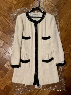 2026年最新】CHANEL カラー：ホワイト系 ノーカラージャケットの人気