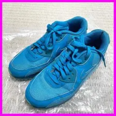 【NIKE】WMNS AIR MAX 90 PREMIUM スニーカー ブルー