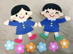 壁面飾り　卒園式　入園式　②