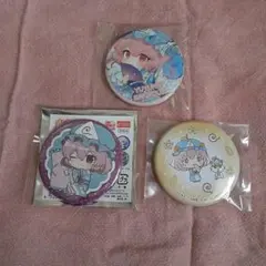 東方project　西行寺幽々子　缶バッジ3個セット