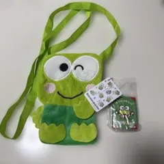 サンリオ はぴだんぶい ガチャガチャ ぬいぐるみポシェット けろけろけろっぴ