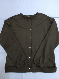 カーディガン 黒 150cm