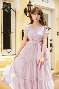 herlipto】Riviera Double Bow Dress ライラック - メルカリ