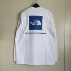ノースフェイス　バックスクエアロゴ　NT82333　ホワイト　XL　新品①