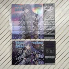 にじさんじ　星導ショウ　ハーフアニバーサリー　ランダムホログラムチケット風カード