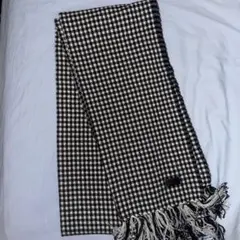 SAINT LAURENT PARIS チェックマフラー - メルカリ