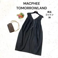 新品✨ふんわり マカフィー ノースリーブ チューニック トゥモローランド 黒 Mのサムネイル
