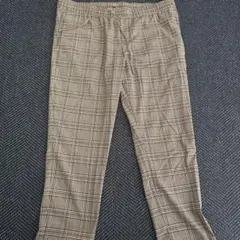 H&M チェック柄 スラックス スリムフィットのサムネイル