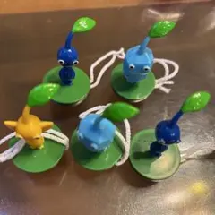 ピクミン　ゆらゆらフィギュア　おきあがりこぼし×5