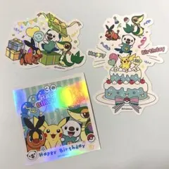 【韓国限定】ポケモンシール　30周年ステッカー