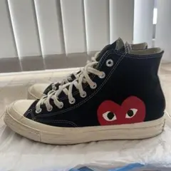 PLAYコムデギャルソン コンバース HI black 28.5cm ハイカット