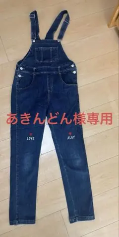 ALGYオーバーオール サイズM 身長155〜165cm