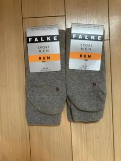 未使用品FALKE SPORT MEN RUN ソックス 2足セット 42-43