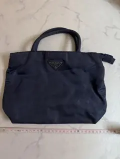 プラダ ネイビー ナイロンバッグ