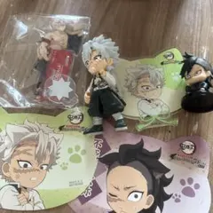 鬼滅の刃 不死川兄弟フィギュアとカードセット