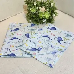 入園準備 ハンドメイド ランチョンマット 2枚セット