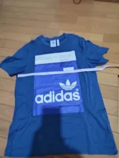 adidas トレフォイルロゴ Tシャツ ブルー さらに値下げしましたのサムネイル