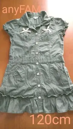 any FAM  半袖ワンピース  120cm
