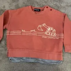 klädkåp 90 トレーナー オレンジ