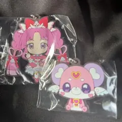 名探偵プリキュア ラバーキーホルダー 2点