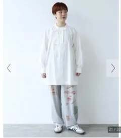 buoy buoy ORGANIC LIP-STOP SMOCK シャツのサムネイル