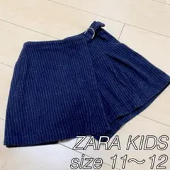 ザラキッズ　ストライプ　キュロット　150