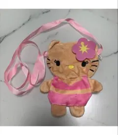 헬로 키티 무두질 키티 포셰트 가챠 캡슐 장난감
