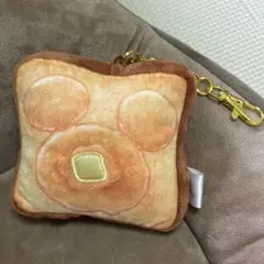ディズニー パン型ぬいぐるみ キーホルダー付き