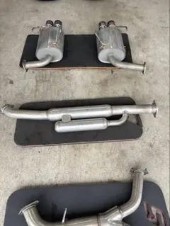 HKSスーパーターボマフラー　Wテール　WRXSTI Nova HKSスーパーターボマフラー Wテール WRXSTI Nova様専用 - メルカリ