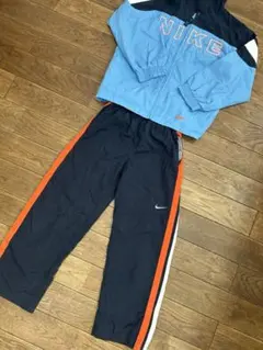 NIKE ジャージ 青/黒/オレンジ サイズ7