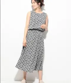 【美品】VIS フラワーワンピース