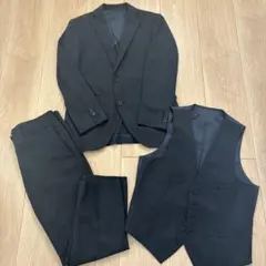 ザスーツカンパニー　ビジネススーツ 3点セット ネイビー 165cm-6Drop
