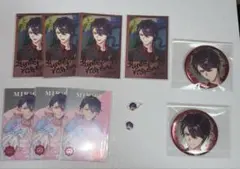 夢追翔 にじさんじ VACHSS 缶バッジ チェキ レア 8周年 アクリルパーツ