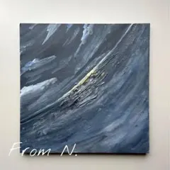 安藤玉子 抽象画 油彩 宇宙風景 - メルカリ